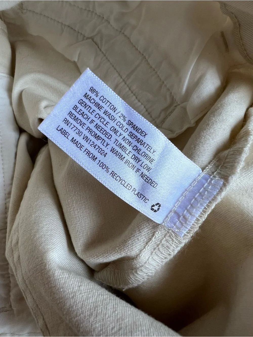 Nili Lotan x Target Wide Leg Pants White Birch